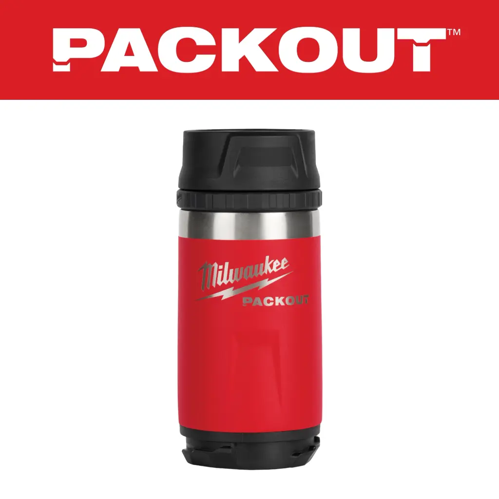 Milwaukee 48-22-8391R PACKOUT™ 12oz Insulated Bottle with Sip Lid