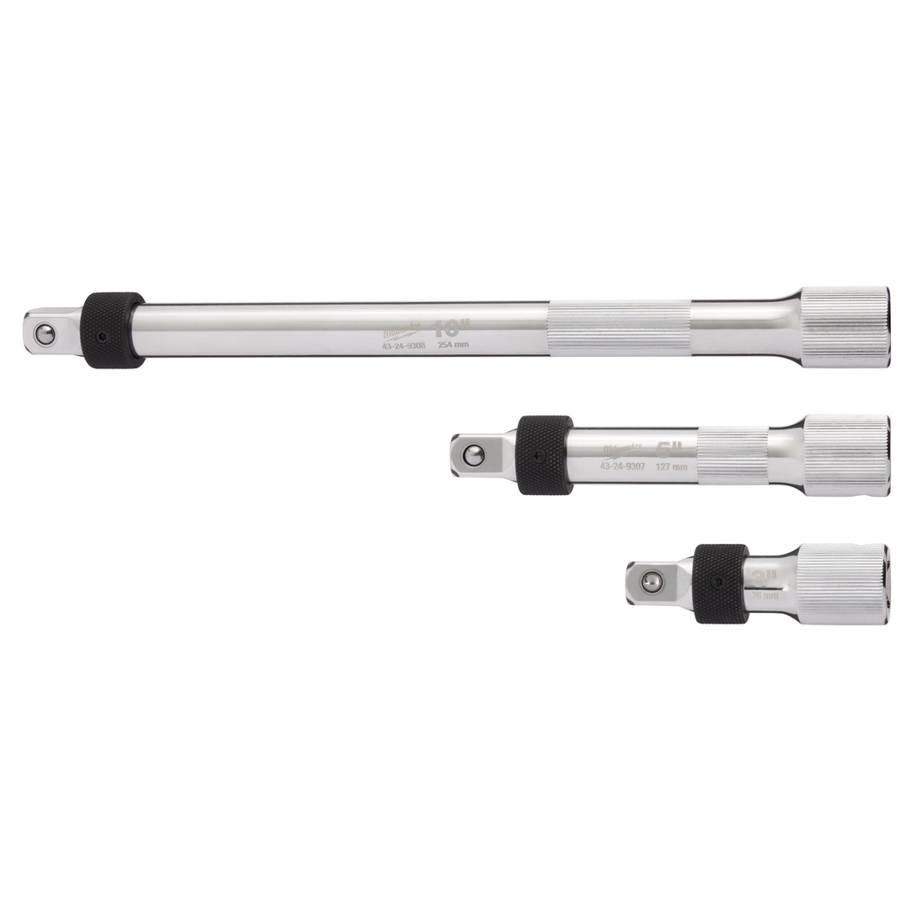 Milwaukee 48-22-9362 3pc 1/2” Drive Locking Extension Set