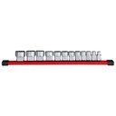 Milwaukee 48-22-9420 12pc 3/8" Drive 12-PT SAE Socket Set