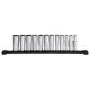 Milwaukee 48-22-9521 12pc 3/8” Drive 12-PT Deep Well Metric Socket Set