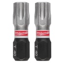 Milwaukee 48-32-4733 SHOCKWAVE™ Impact Duty 1" T40 Insert Bit Bulk 25
