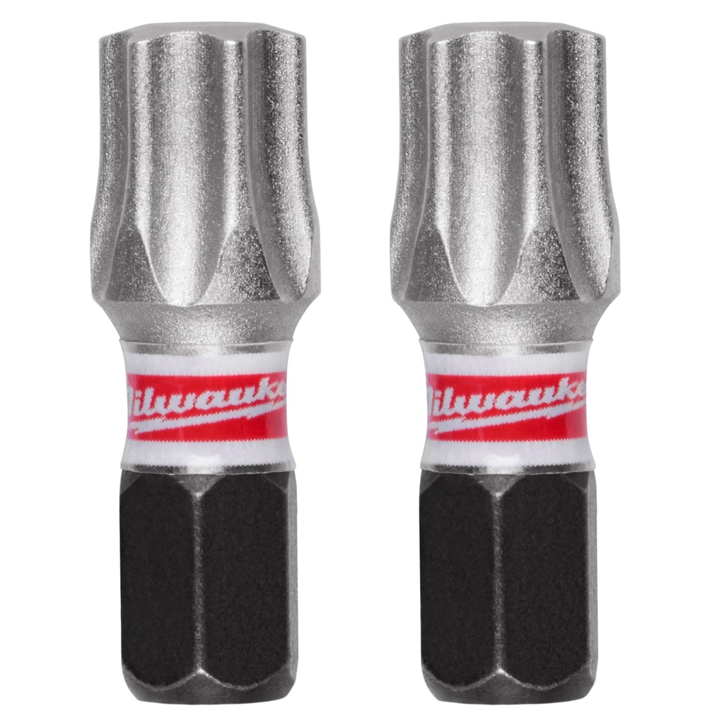 Milwaukee 48-32-4991 SHOCKWAVE™ Impact Duty 1" T45 Insert Bits 2Pk