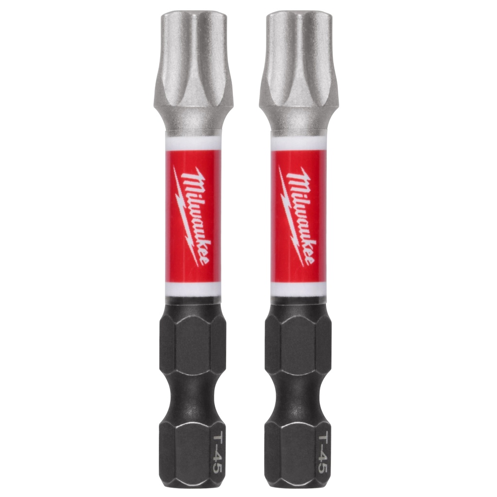 Milwaukee 48-32-6000 SHOCKWAVE™ Impact Duty 2" T45 Impact Bits 2Pk