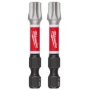 Milwaukee 48-32-6000 SHOCKWAVE™ Impact Duty 2" T45 Impact Bits 2Pk