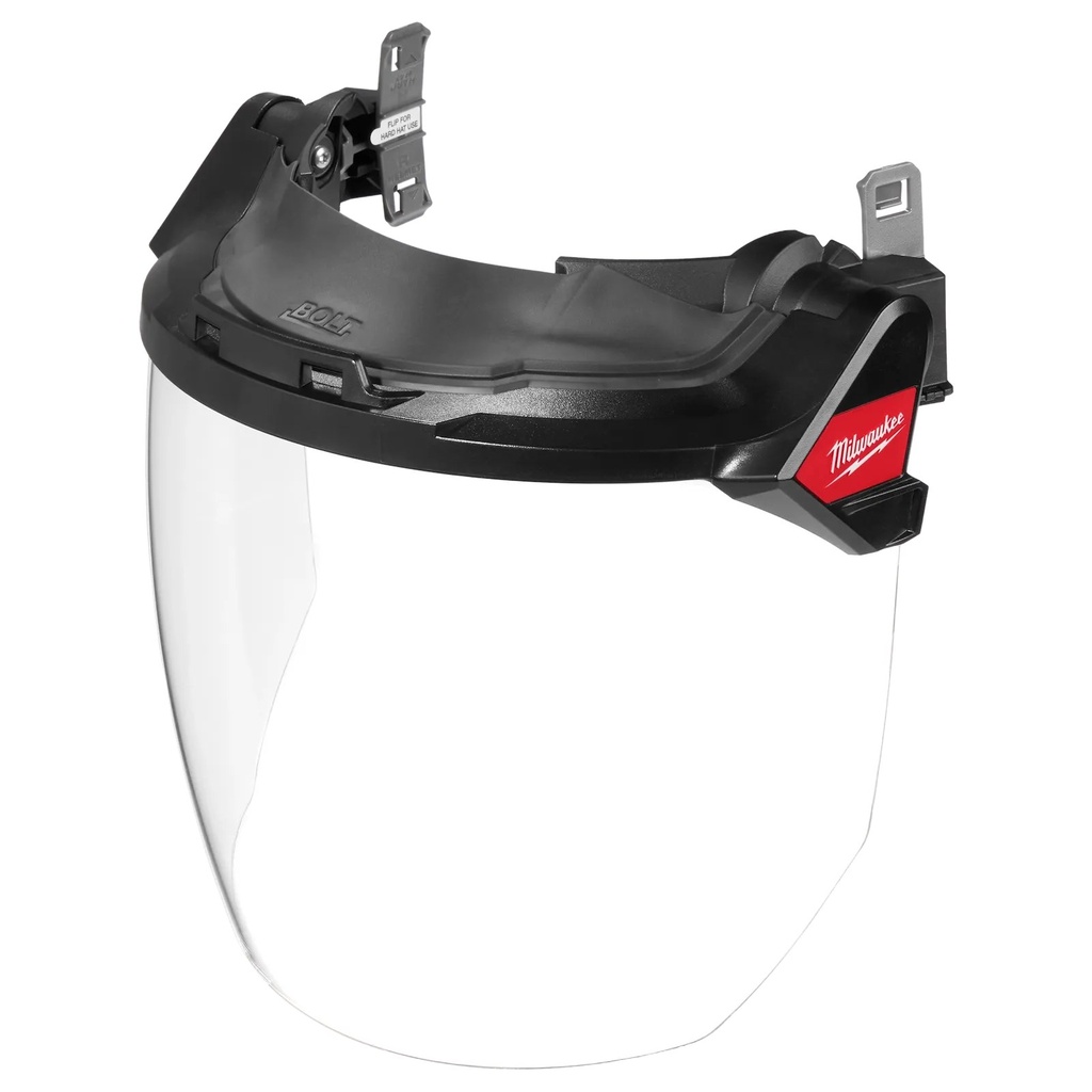 Milwaukee 48-73-1422 BOLT™ Gasketed Full Face Shield - Clear Dual Coat Lens (Compatible with Milwaukee® BOLT™ Safety Helmets & BOLT™ Hard Hats)