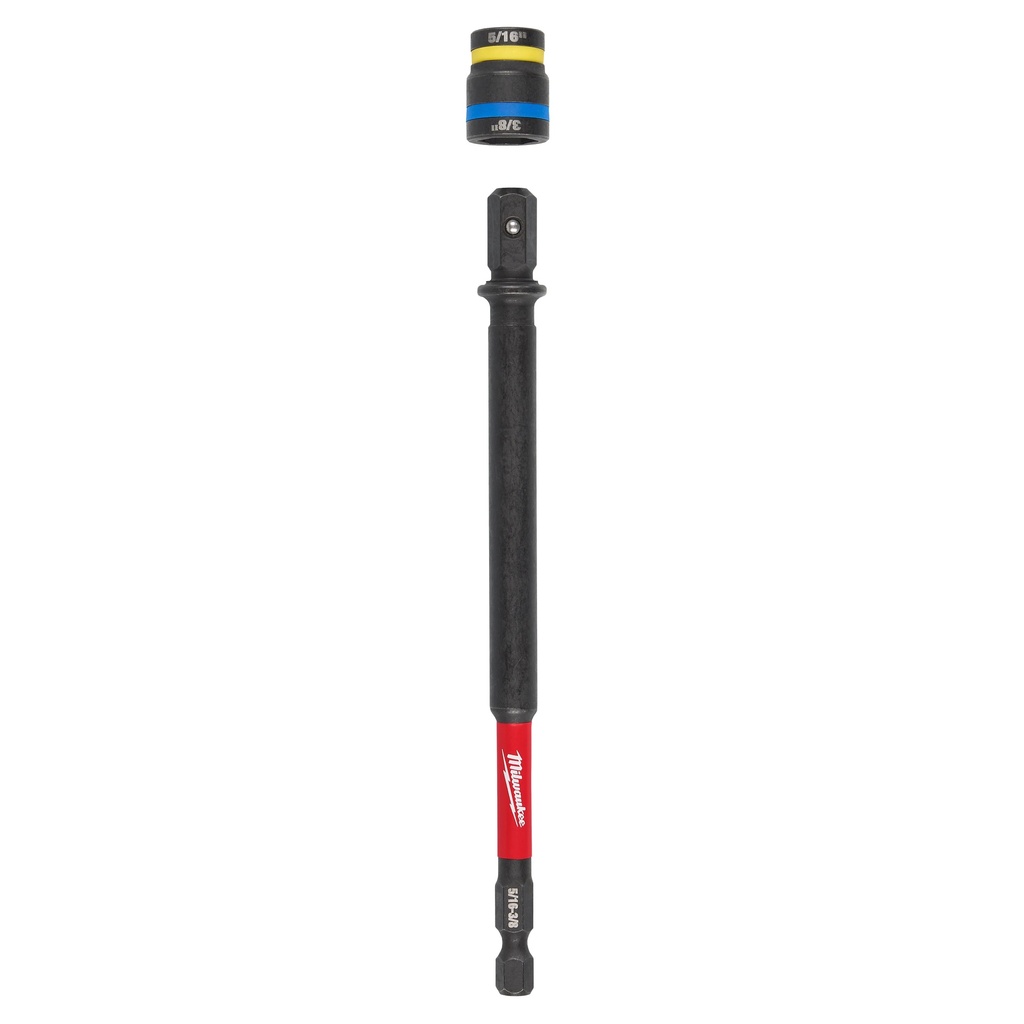 Milwaukee 49-66-4746 SHOCKWAVE™ Impact Duty 5/16” and 3/8” x 6” QUIK-CLEAR™ 2-in-1 Magnetic Nut Driver