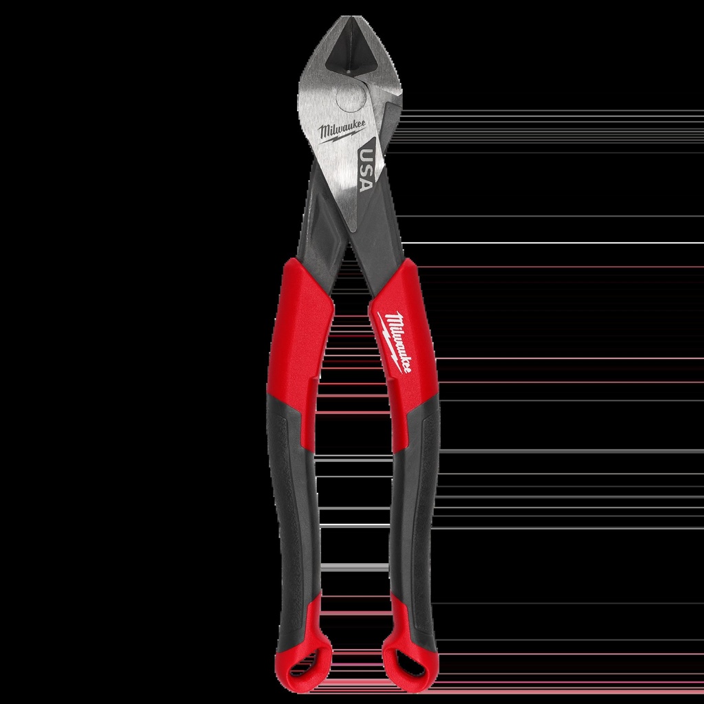 Milwaukee MT558A 8" Angled Head Diagonal Comfort Grip Cutting Pliers (USA)