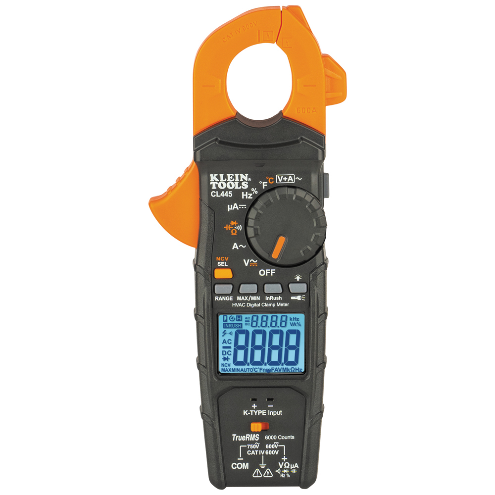 Klein HVAC Clamp Meter (CL445)