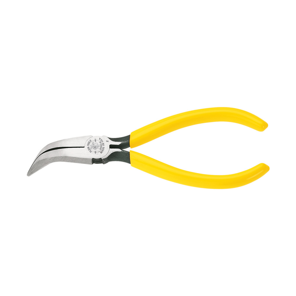 Klein Pliers, Curved Needle Nose Pliers, 6-1/2-Inch (D302-6)