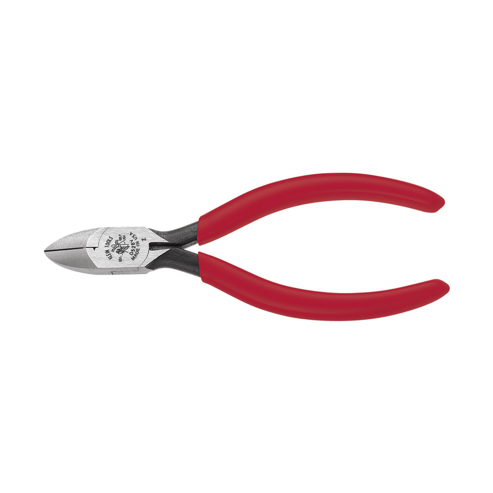 Klein Diagonal Cutting Pliers, Bell System, W and V Notches, 5-Inch (D528V)