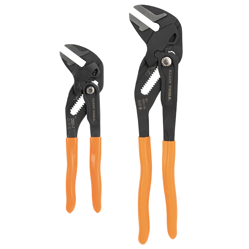 Klein Compact Plier Wrench Set, 2-Piece (D53102KIT)
