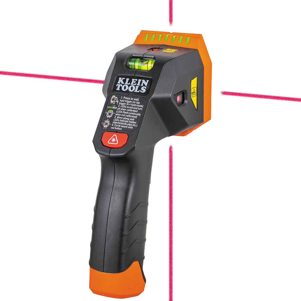 Klein Electronic Stud Finder with Cross-Line Lasers (ESF150LL)