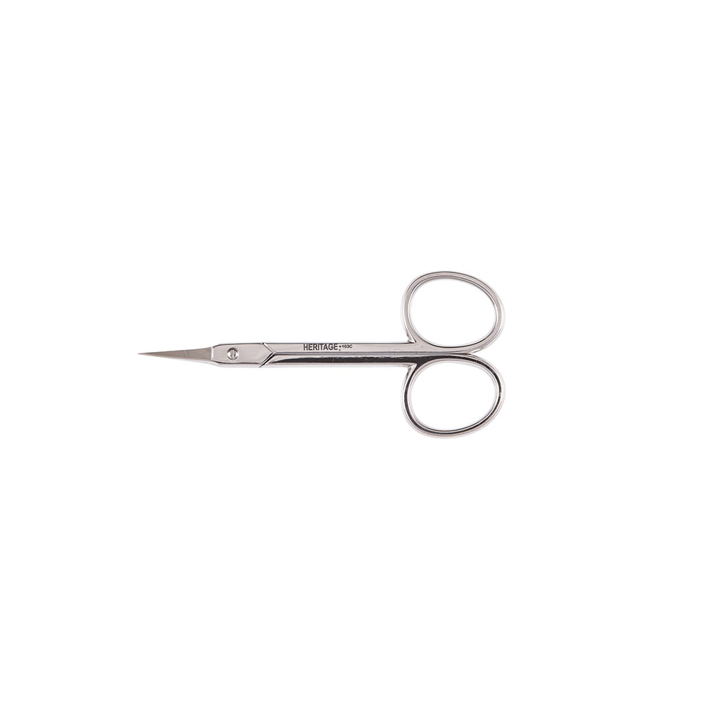 Klein Embroidery Scissor, Fine Point. Curved Blade (G103C)