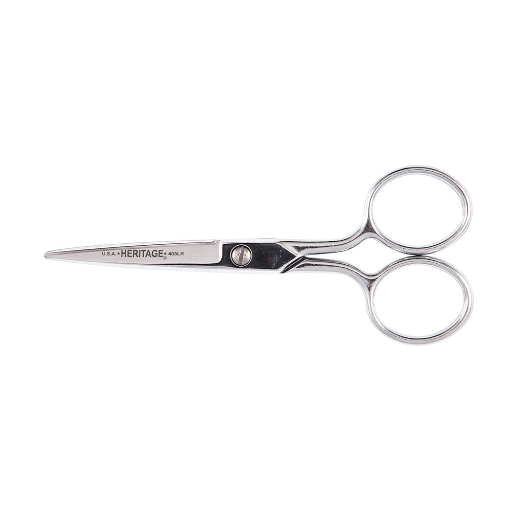 Klein Embroidery Scissor with Large Ring, 5-Inch (G405LR)