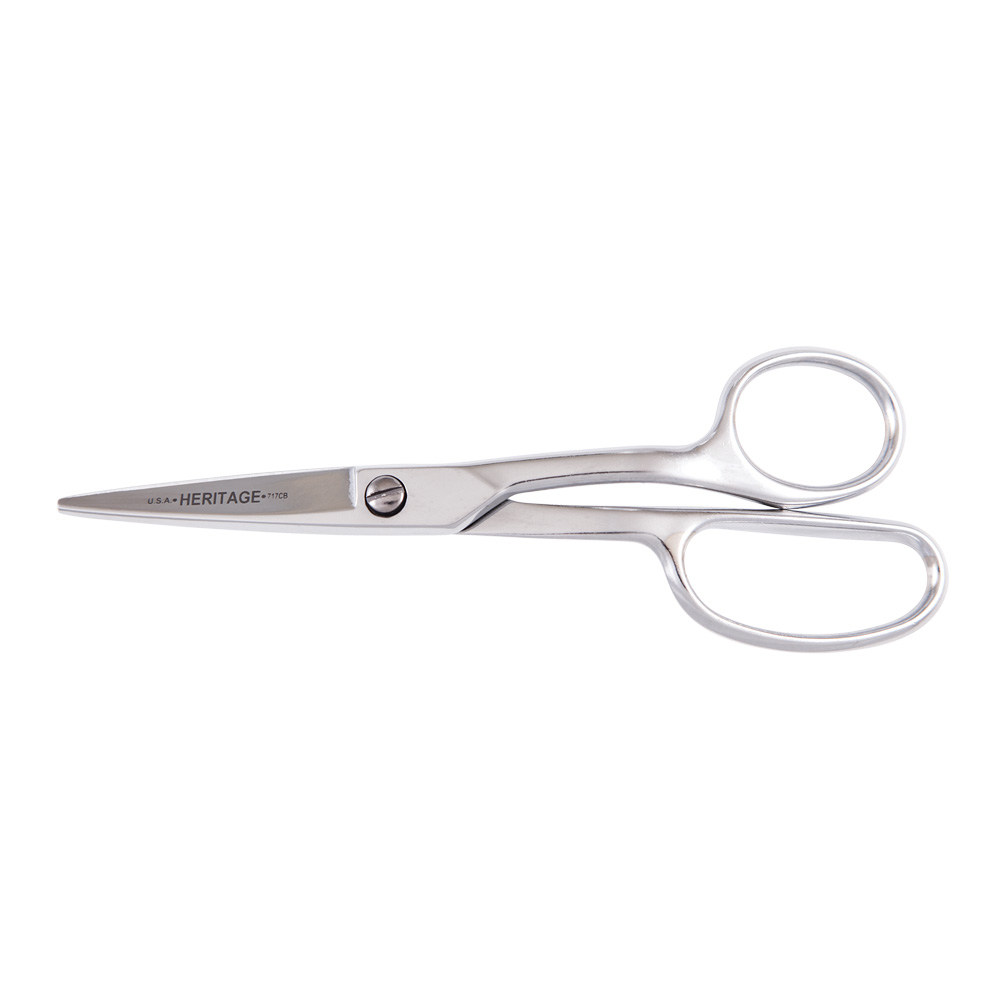 Klein Carpet Napping Shear, Curved Handle, Blunt, 8-Inch (GP717CB)