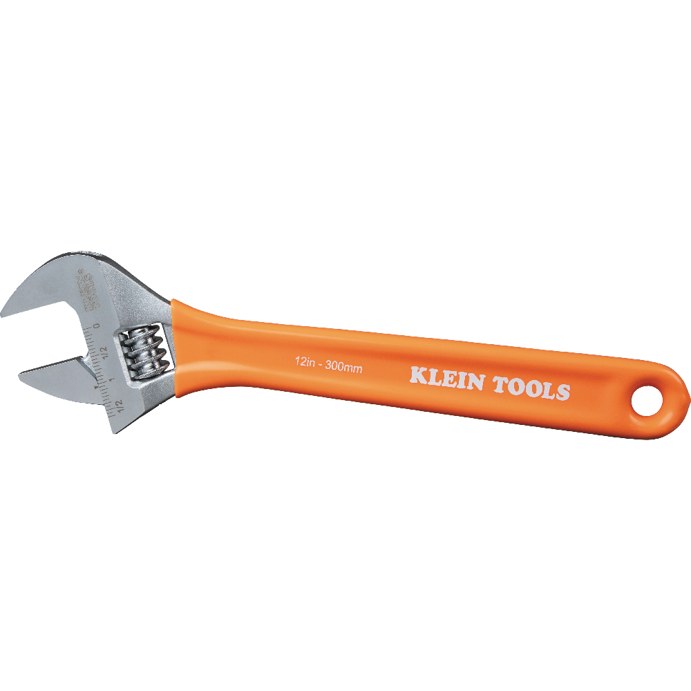 Klein Extra-Capacity Adjustable Wrench, 12-Inch (O50712)