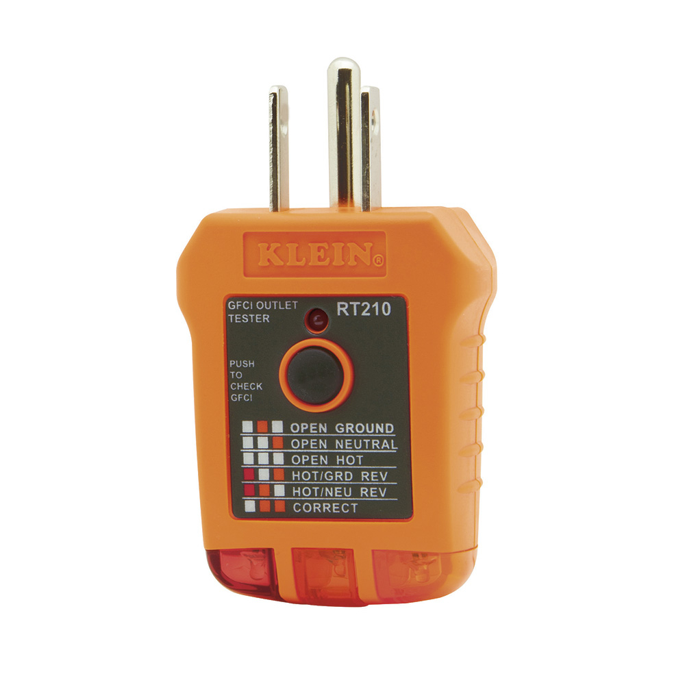 Klein GFCI Outlet Tester (RT210)