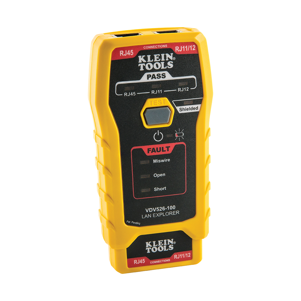 Klein Network Cable Tester, LAN Explorer® Data Cable Tester with Remote (VDV526-100)