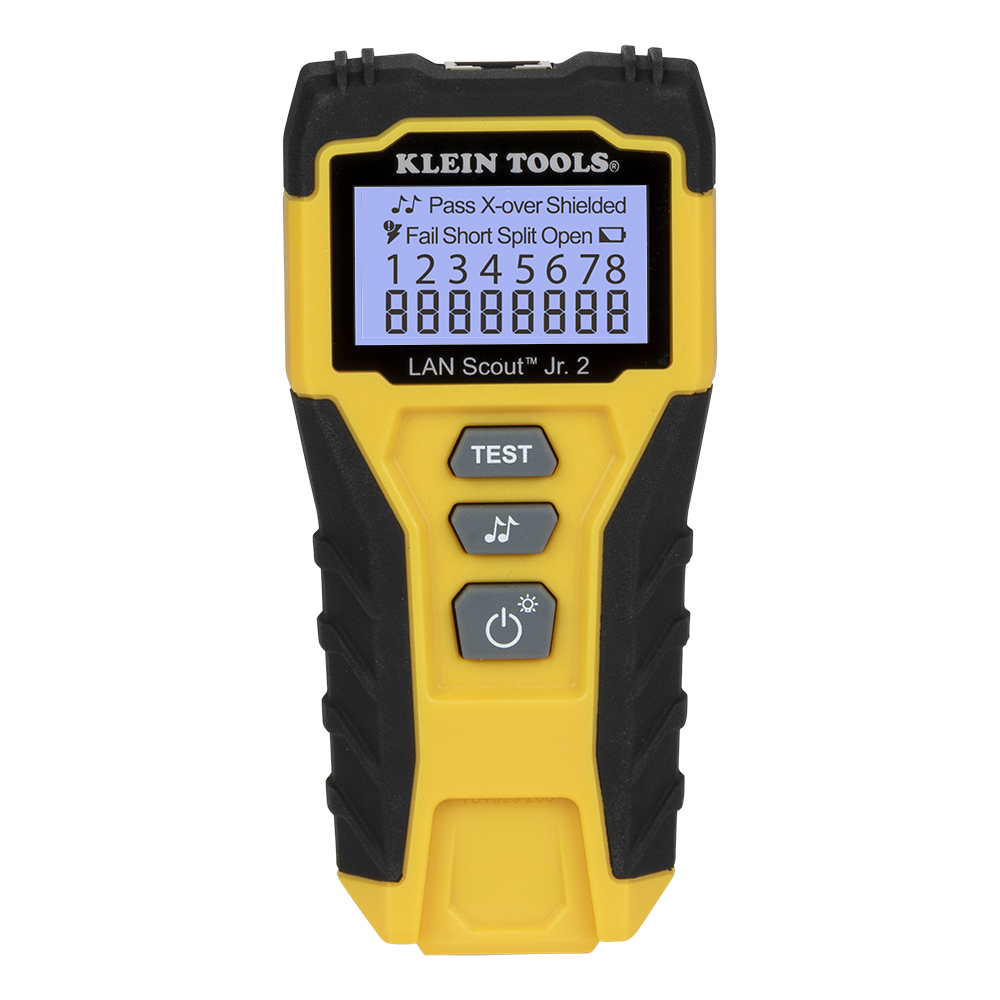 Klein Ethernet Cable Tester Kit, LAN Scout® Jr. Cable Tester, RJ45 Remote (VDV526-200)