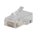 Klein Pass-Thru™ Modular Data Plug, RJ45- CAT5E, 50-Pack (VDV826-702)