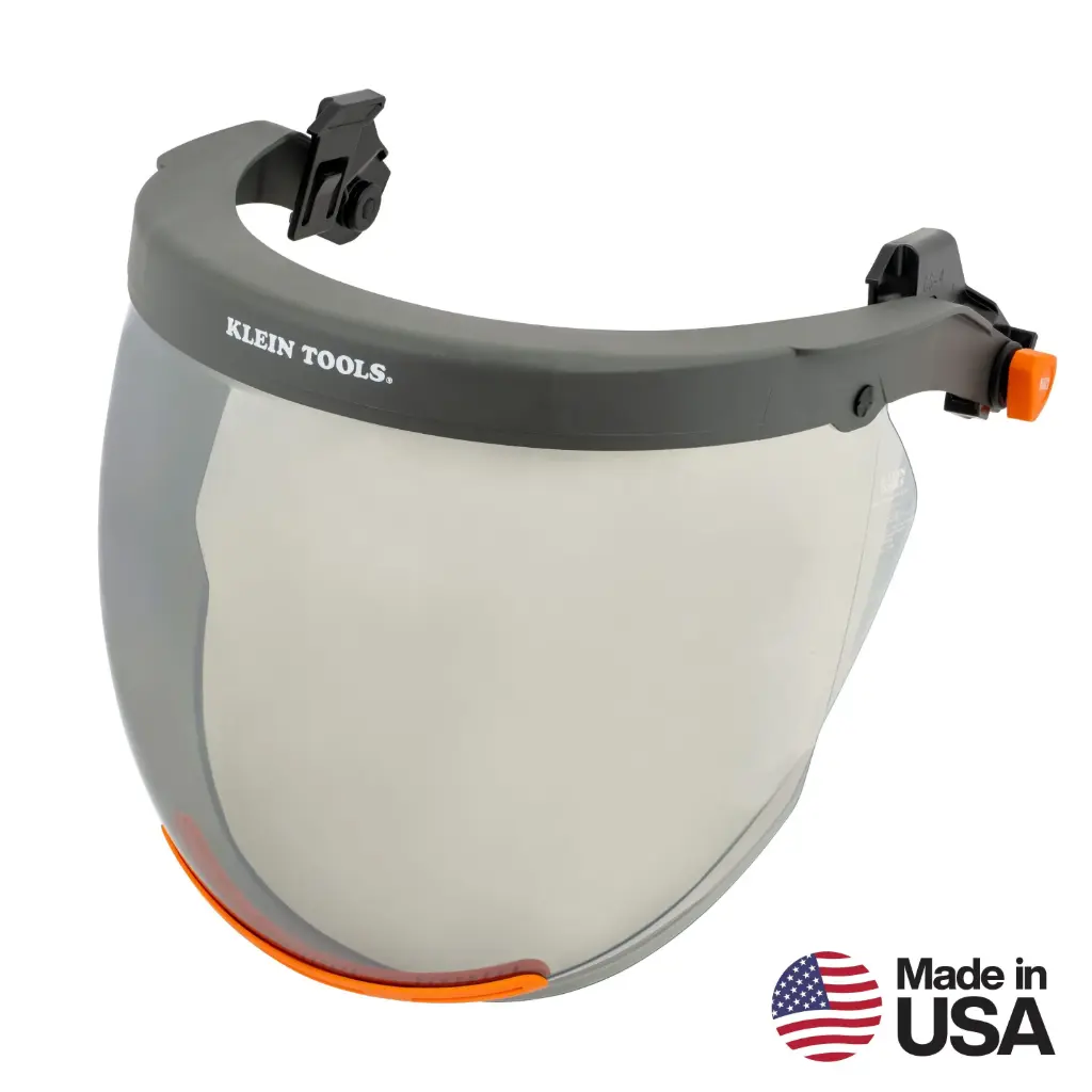 Klein Arc Flash Face Shield, Cap-Style / Safety Helmet (03601)