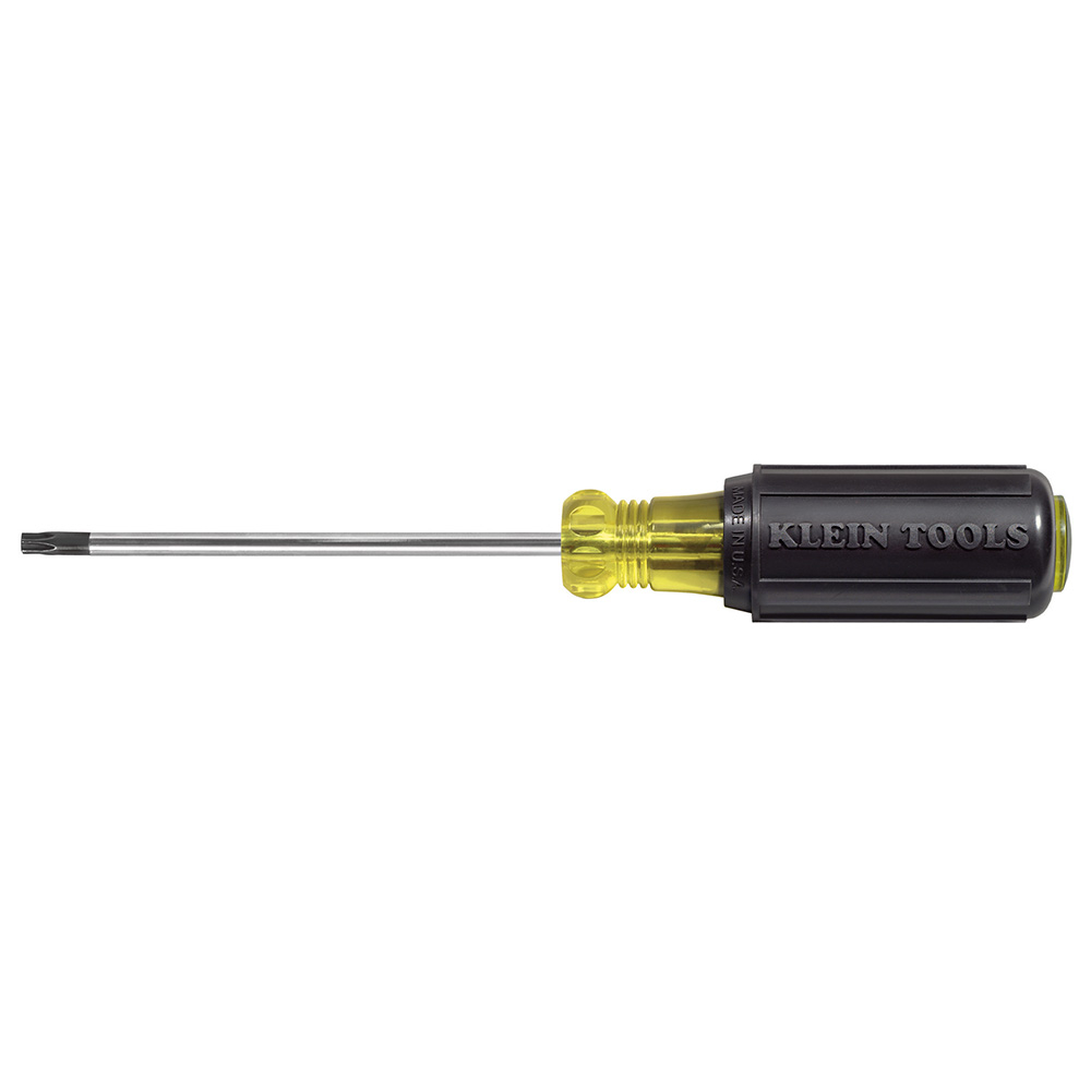 Klein T25 TORX® Screwdriver, Round Shank, Cushion-Grip™ (19544)