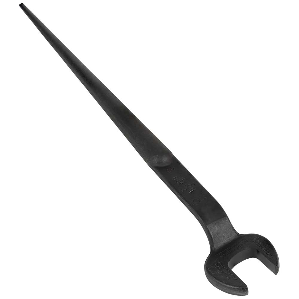 Klein Spud Wrench 1-1/16 Nominal Opening for Heavy Nut (3211)