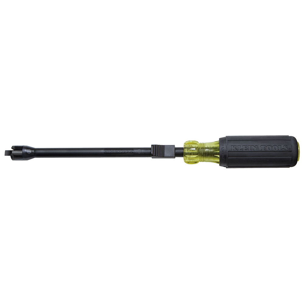 Klein 1/4-Inch Cabinet Gripping Screwdriver, 7-Inch Round Shank (32215)