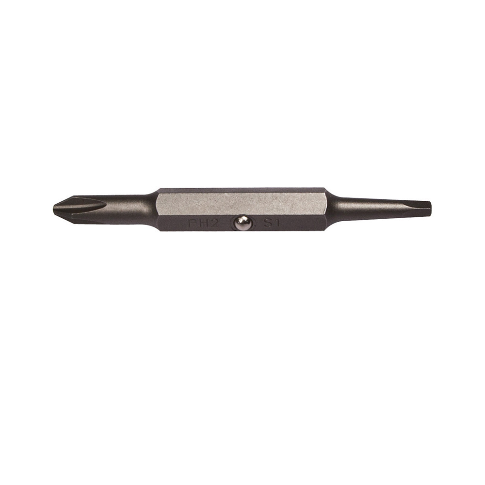Klein Replacement Bit #2 Phillips & #1 Square (32397)