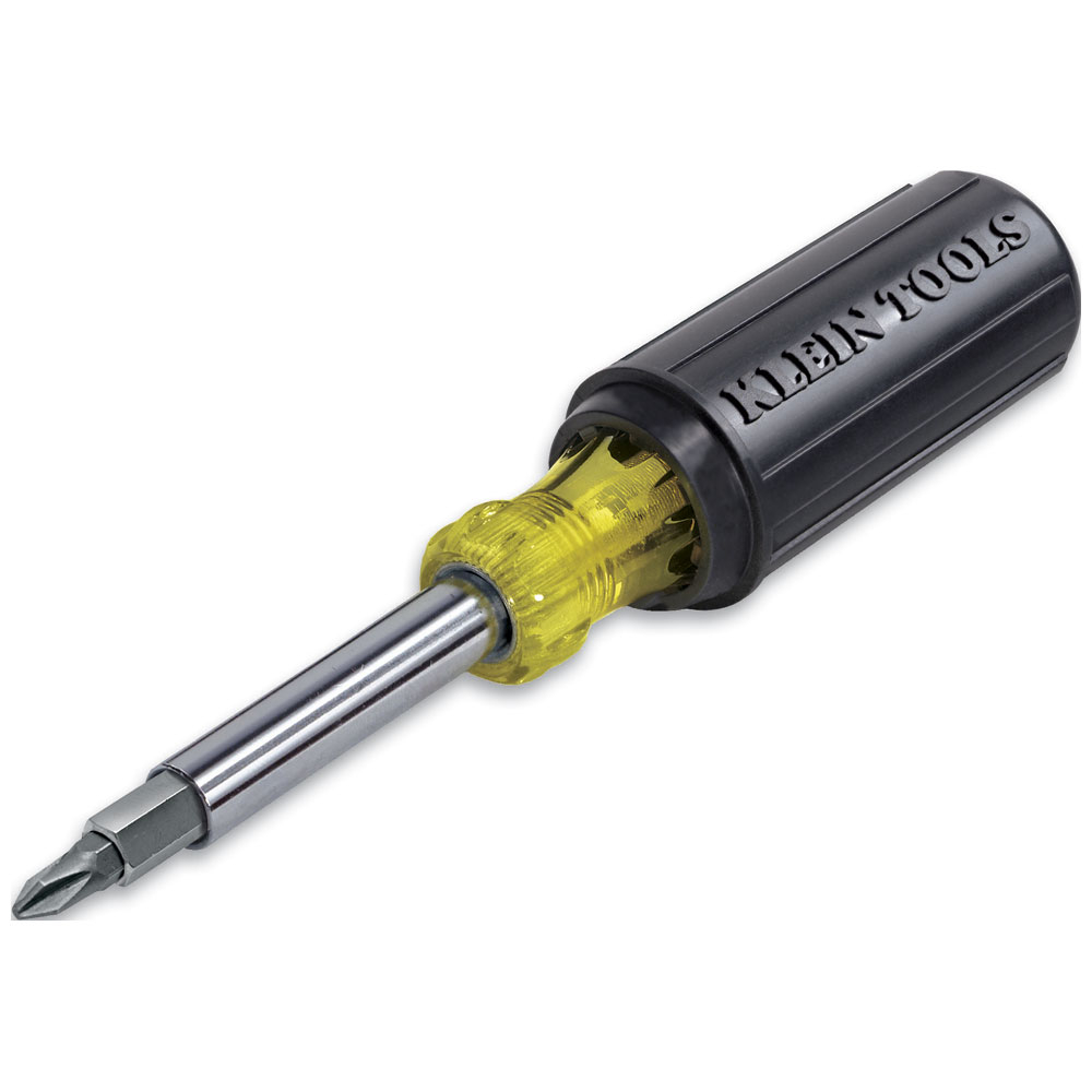 Klein Multi-Bit Screwdriver / Nut Driver, 11-in-1, Ph, Sl, Sq, TORX® Bits (32500)
