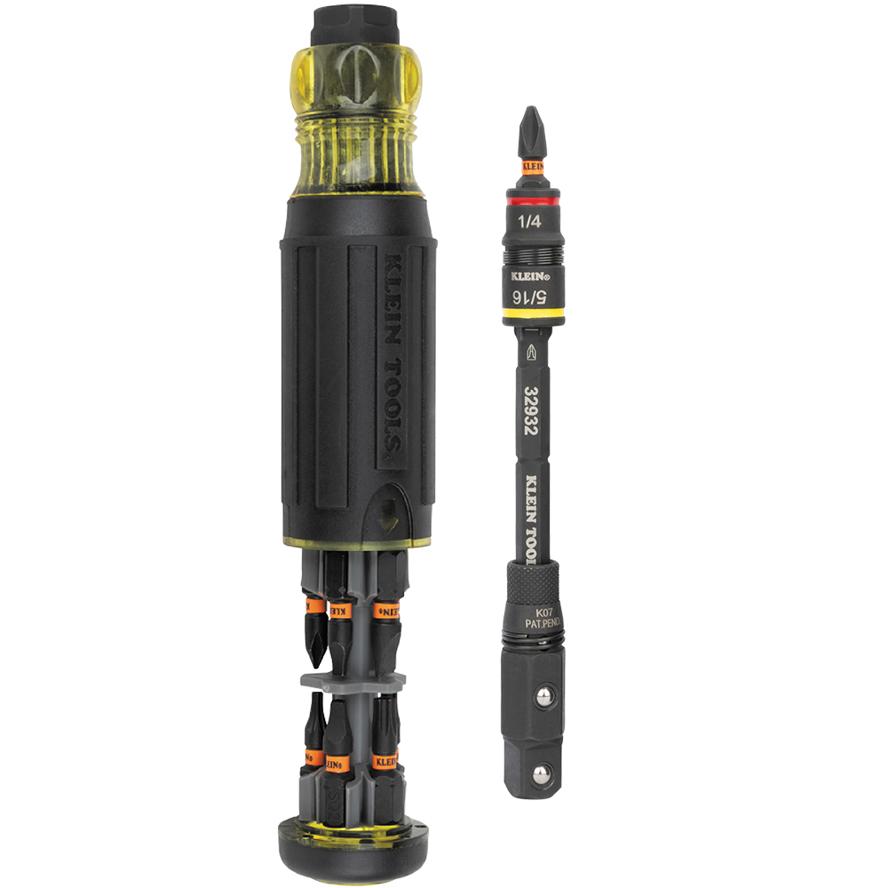 Klein KNECT™ 16-in-1 Impact Rated Hybrid Screwdriver / Nut Driver (32516HD)