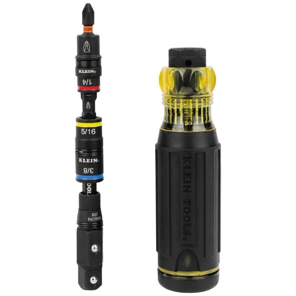 Klein KNECT™ 17-in-1 Impact-Rated Hybrid Screwdriver / Nut Driver (32517HD)