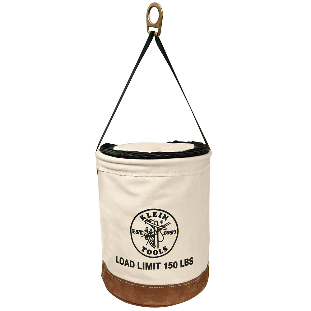 Klein Canvas Bucket with Bucket Top, 22-Inch (5104CLR22)