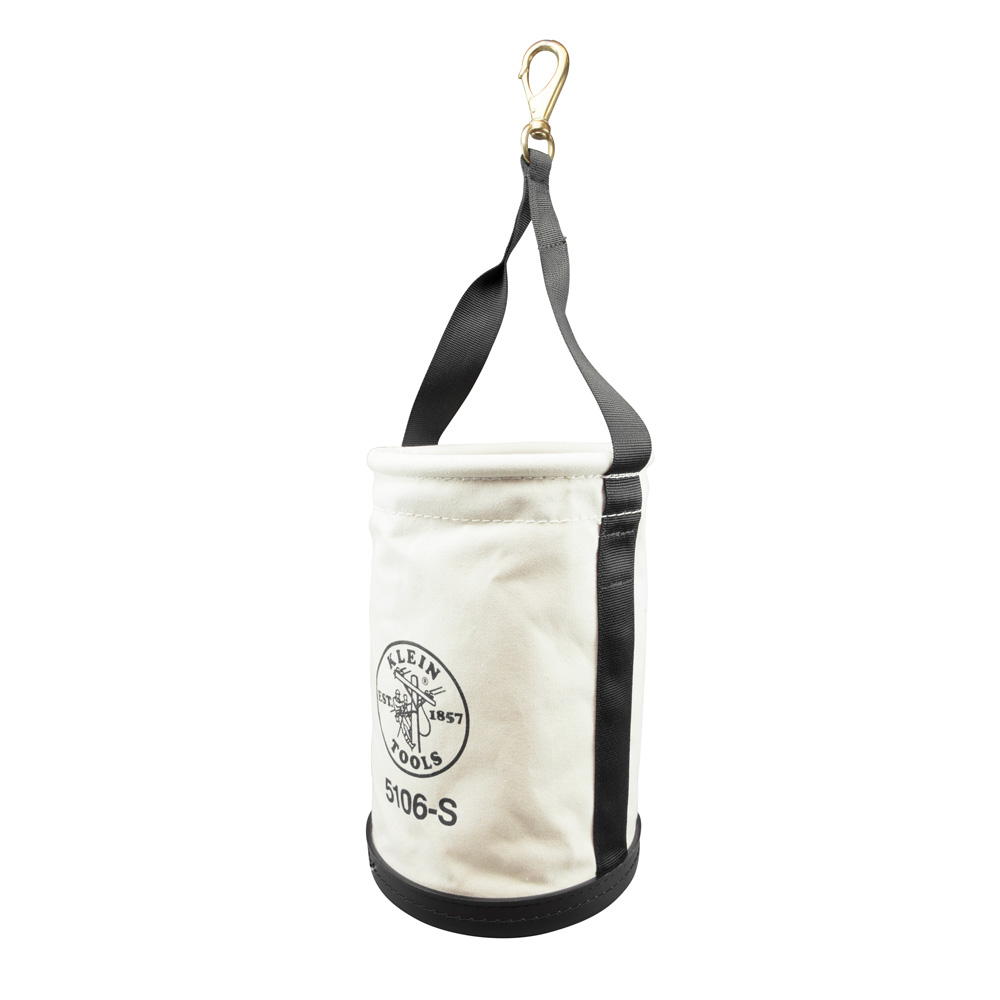 Klein Straight Wall Bucket with Swivel Snap Hook (5106S)