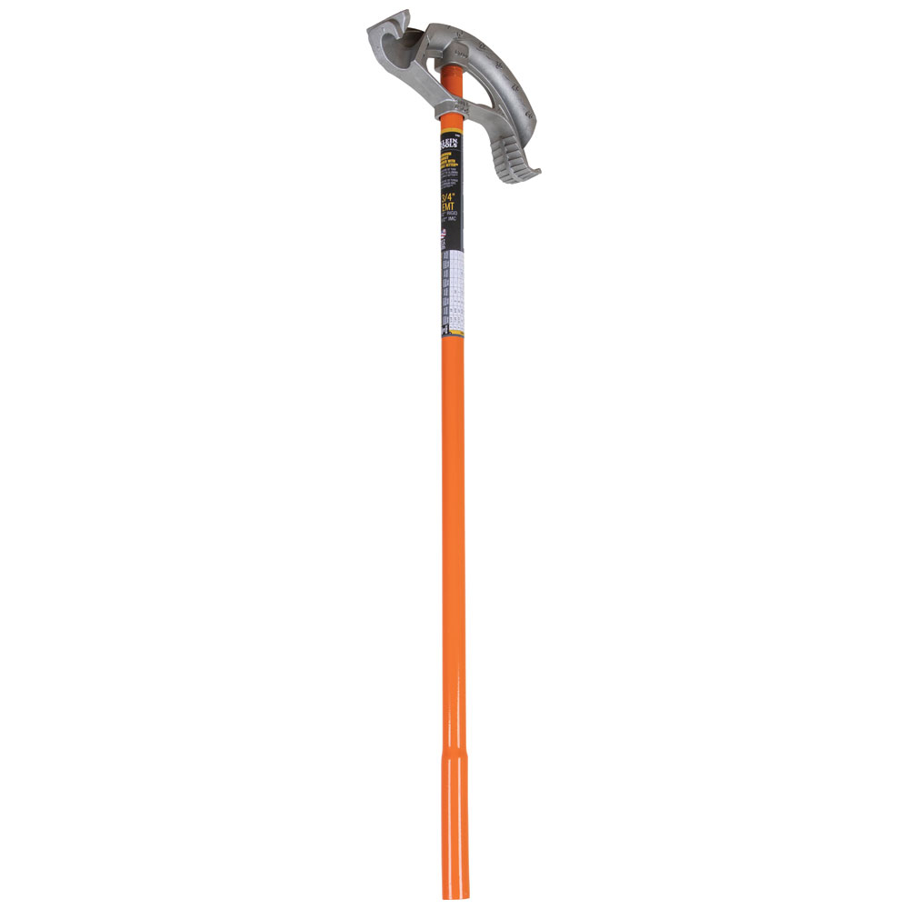 Klein Aluminum Conduit Bender Full Assembly, 3/4-Inch EMT with Angle Setter™ (51607)