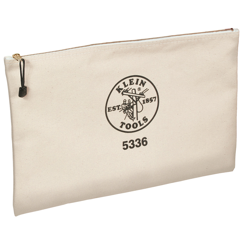 Klein Zipper Bag, Contractor's Portfolio, Canvas (5336)