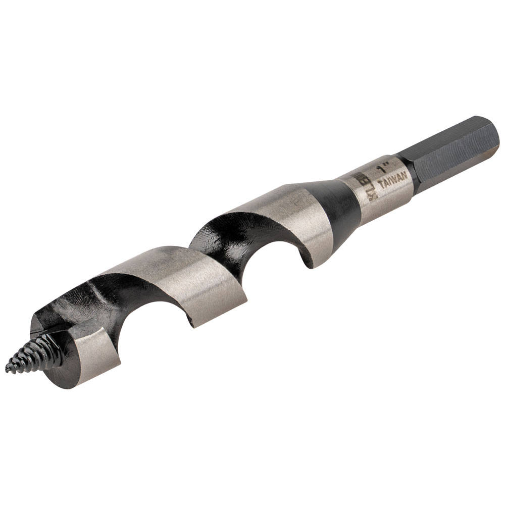 Klein Steel Ship Auger Bit, Screw Point, 1 x 4-Inch (53406)