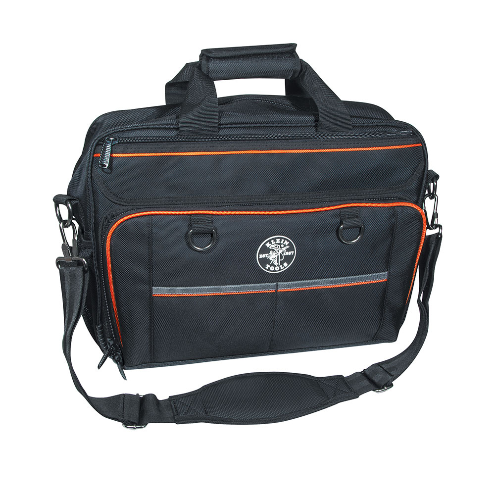 Klein Tool Bag, Tradesman Pro™ Tech Bag, 22 Pockets w/Laptop Pocket, 16-Inch (55455M)