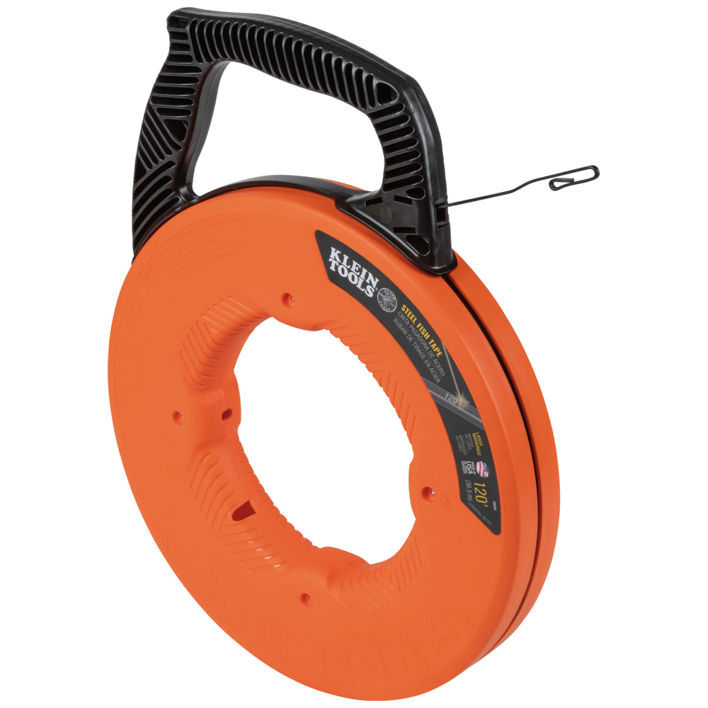 Klein Steel Fish Tape, 1/8-Inch x 120-Foot (56333)