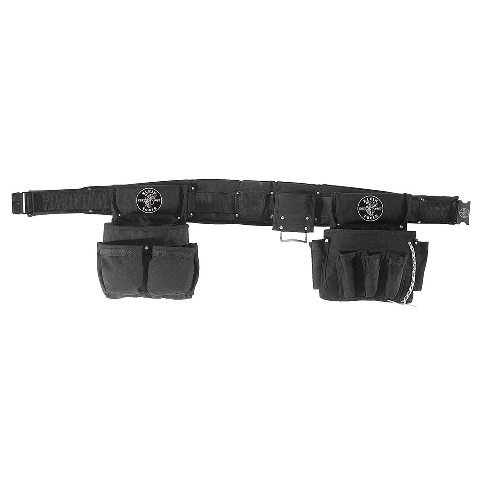 Klein Electrician's Padded Tool Belt/Pouch Combo, 27-Pocket, 4-Piece, L (5710L)