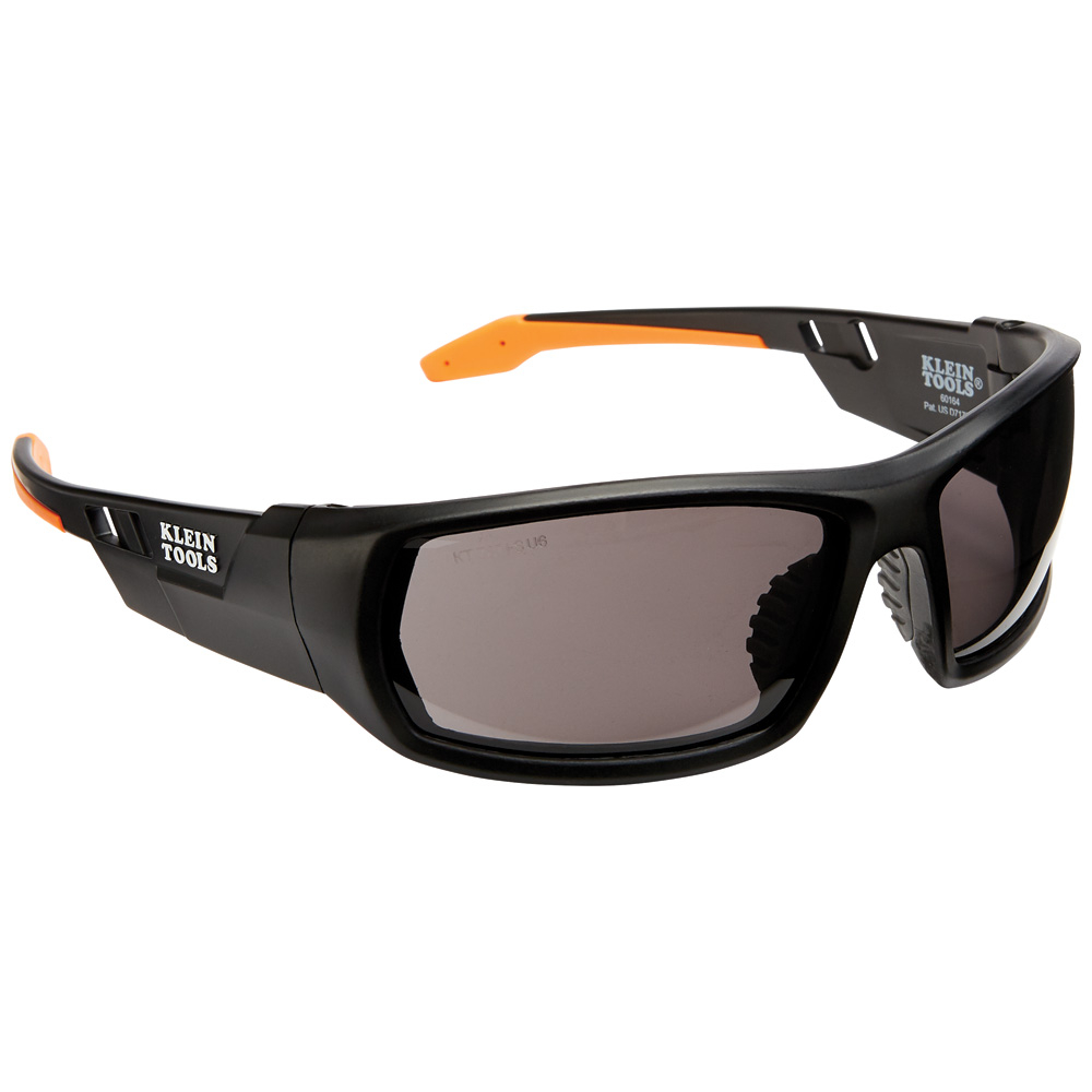 Klein Professional Safety Glasses, Full Frame, Gray Lens (60164)