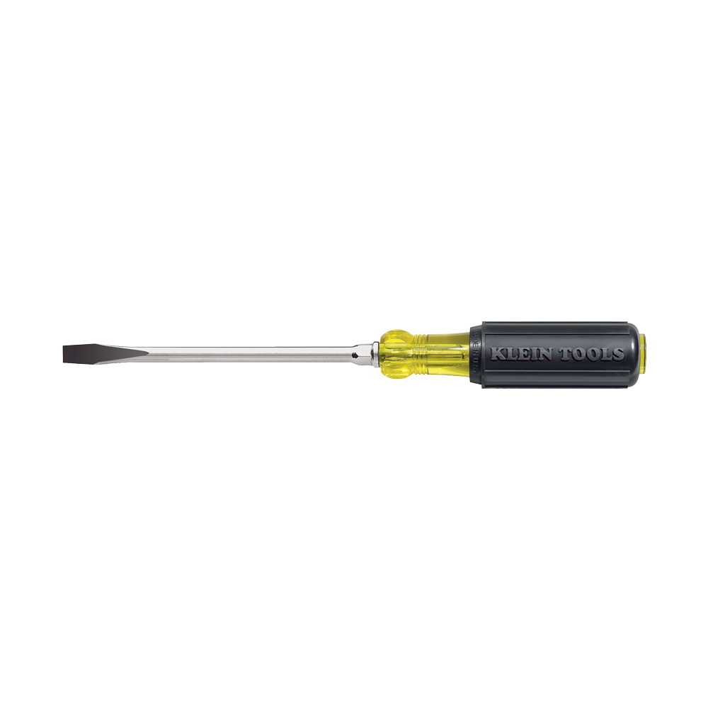 Klein 5/16-Inch Keystone Screwdriver, 6-Inch Round Shank (602-6)