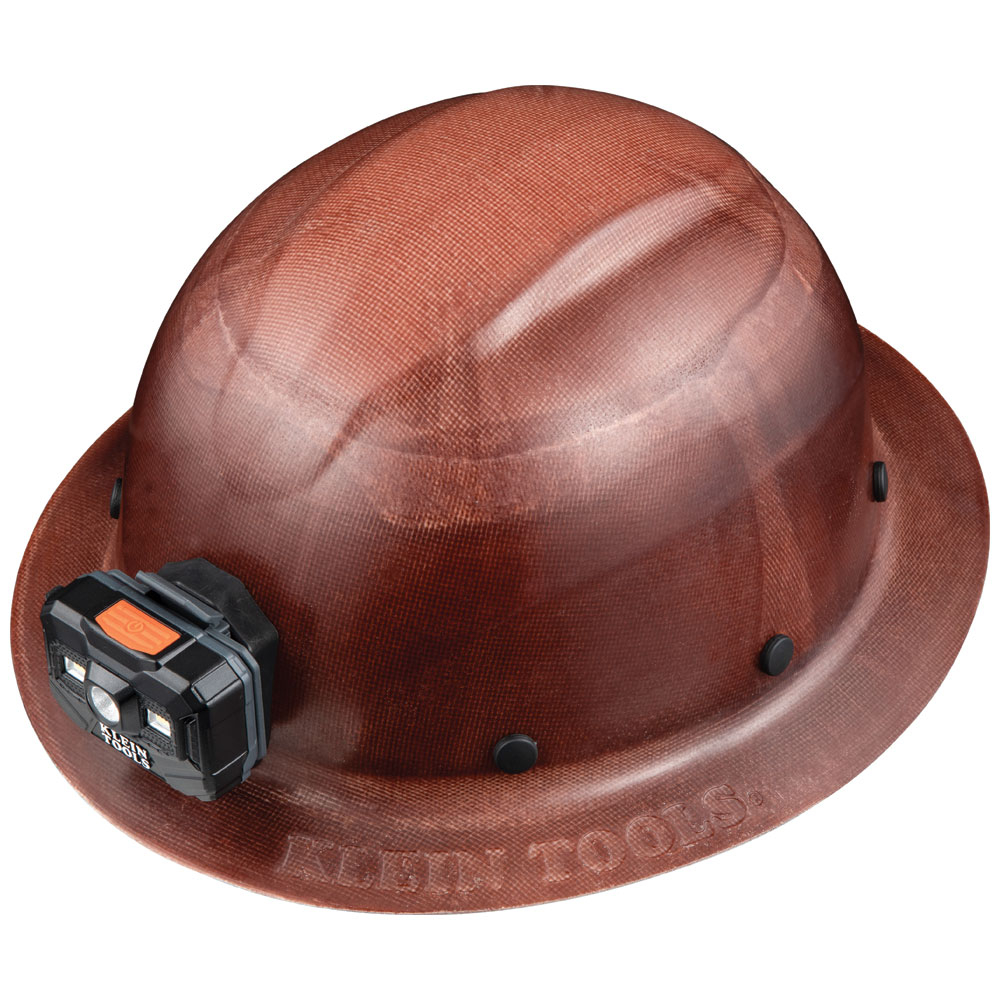 Klein Hard Hat, KONSTRUCT Series, Full-Brim, Class G, Rechargeable Headlamp (60447)