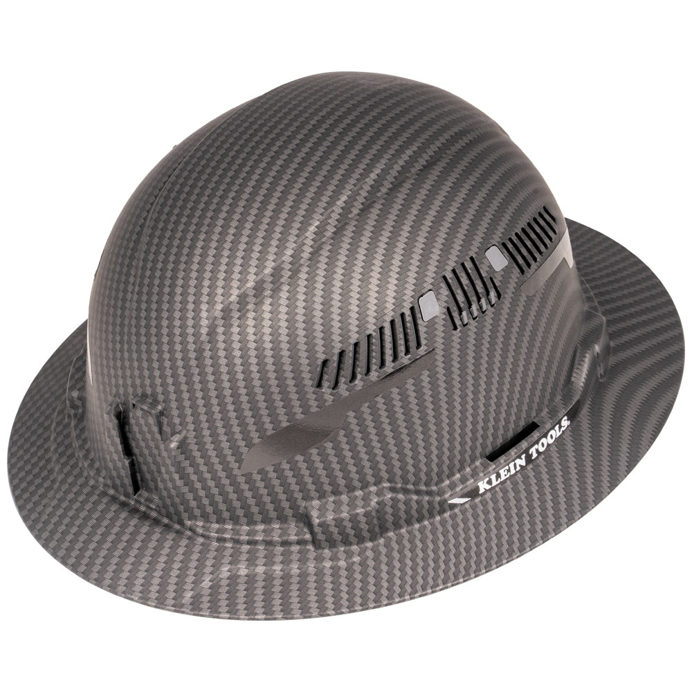 Klein Hard Hat, Premium KARBN™ Pattern, Vented Full Brim, Class C (60626)