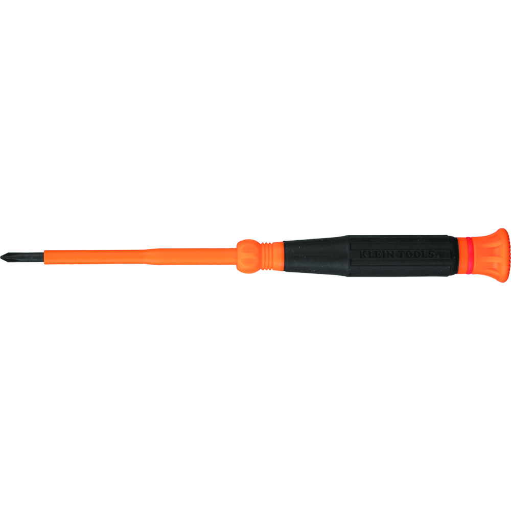 Klein Insulated Precision Screwdriver, #0 Phillips, 3-Inch Shank (6233INS)
