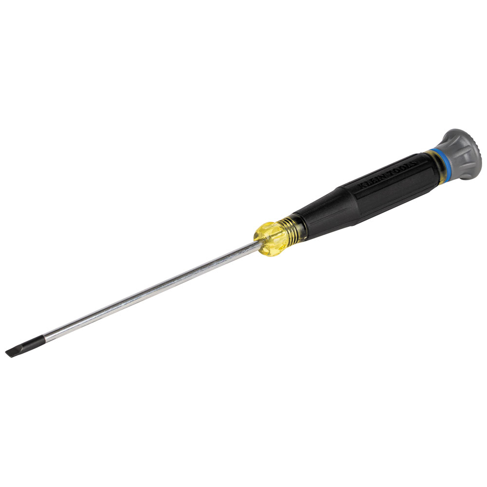 Klein 1/8-Inch Slotted Precision Screwdriver, 4-Inch Shank (6254)