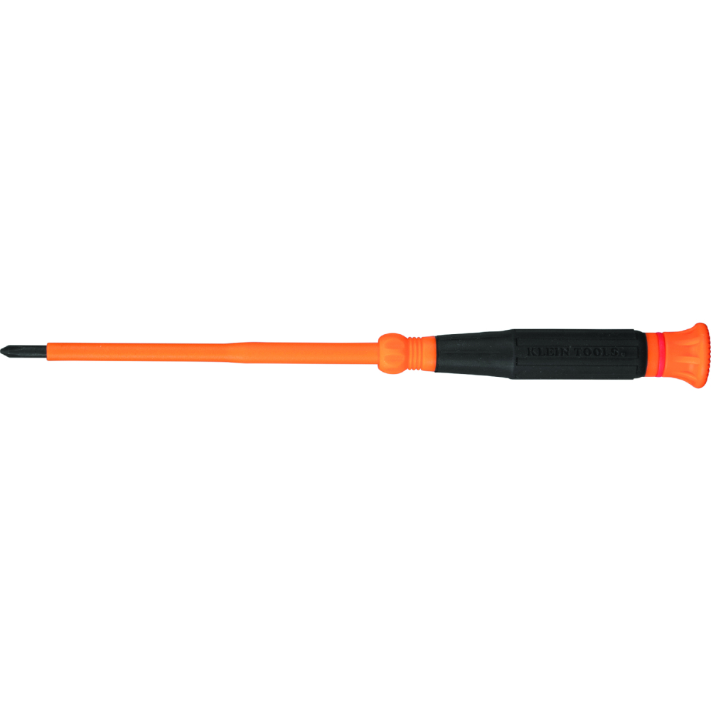 Klein Insulated Precision Screwdriver, #1 Phillips, 4-Inch Shank (6264INS)