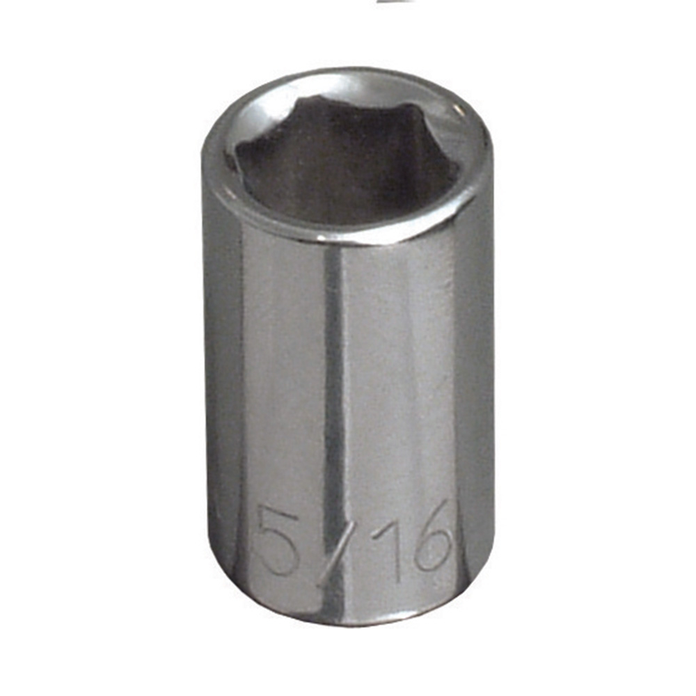Klein 7/32-Inch Standard 6-PT Socket, 1/4-Inch Drive (65601)