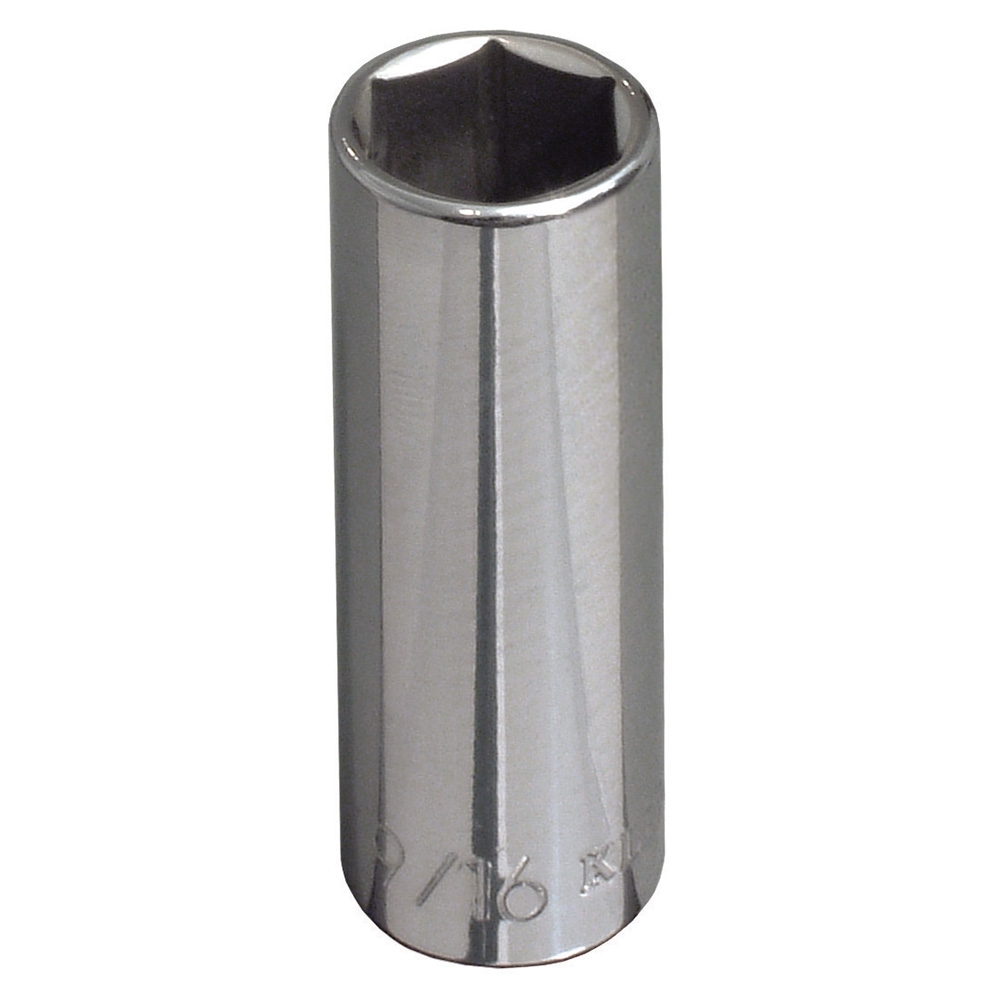Klein 5/8-Inch Deep 6-PT Socket, 3/8-Inch Drive (65714)