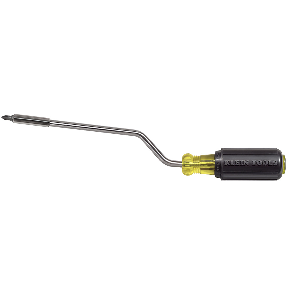 Klein Multi-Bit Screwdriver, 2-in-1 Rapi-Drive Phillips and Slotted Bits (67100)